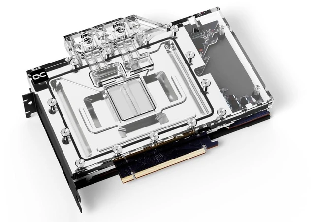 Alt view image 4 of 12 - Alphacool Eisblock Aurora Acryl GPX-N RTX 4090 Founders Edition with Backplate (13456)