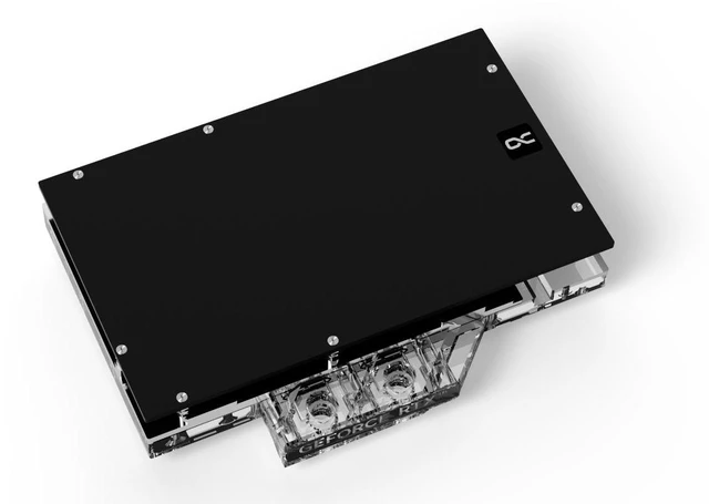 Alt view image 2 of 12 - Alphacool Eisblock Aurora Acryl GPX-N RTX 4090 Founders Edition with Backplate (13456)