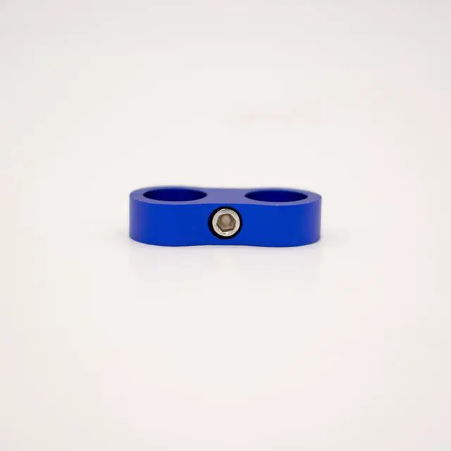 Alt view image 5 of 7 - ModMyMods ModClamp - 19mm (3/4") AN 10 Tubing Management Clamp - Blue (MOD-0337)