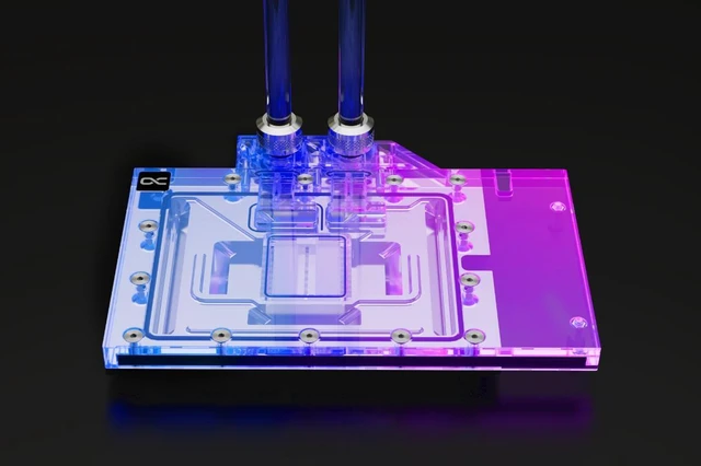 Alt view image 3 of 12 - Alphacool Eisblock Aurora Acryl GPX-N RTX 4090 Founders Edition with Backplate (13456)