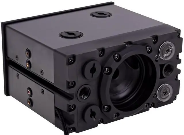 Alt view image 12 of 14 - Alphacool Eisfach D5 Reservoir, Dual 5.25" Bay, Pump Not Included