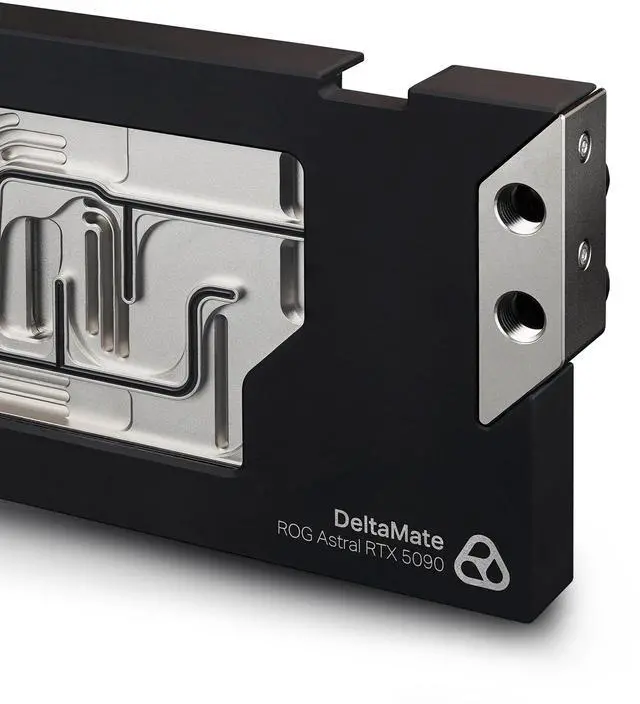 Alt view image 7 of 7 - Thermal Grizzly DeltaMate GPU Block Terminal, Brass, Silver (TG-DM-ACC-001)