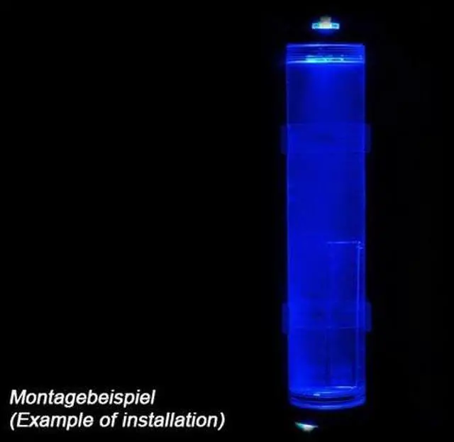 Alt view image 7 of 16 - Alphacool Cape Corp Coolplex Pro 10 LT Reservoir, G1/4, 100mm, Plexi (45221)