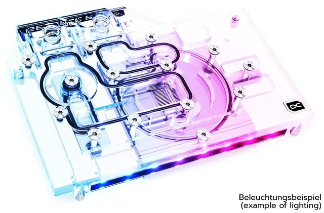 Alt view image 3 of 6 - Alphacool Eisblock Aurora Acryl GPX-N RTX 3070 Founders Edition with Backplate (11946)