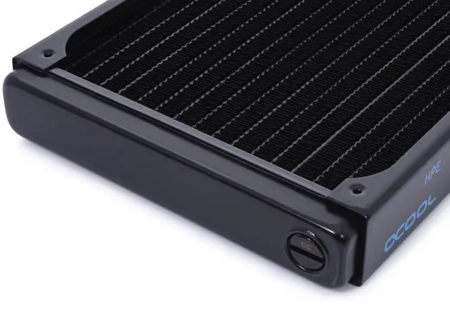 Alt view image 7 of 7 - Alphacool NexXxoS HPE-30 Full Copper 140mm Radiator (14470)