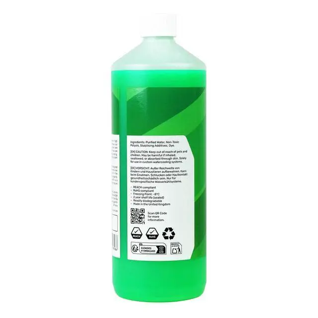Alt view image 2 of 7 - StealKey Customs OneXPro Coolant Pre-Mix - Green 1000ml (23005)