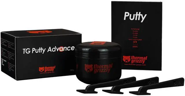 Alt view image 12 of 14 - Thermal Grizzly TG Putty Advance - 100 Gram