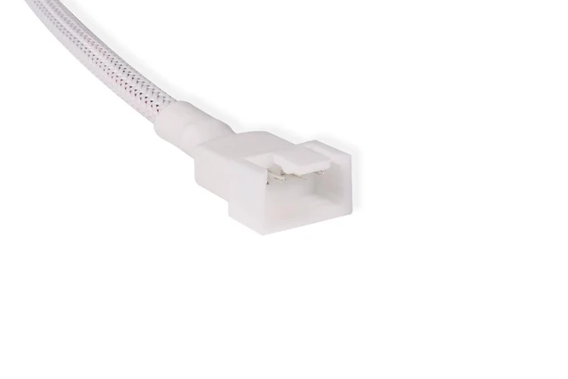 Alt view image 2 of 4 - Alphacool Y-Splitter 4-Pin to 3x 4-Pin PWM Cable - 30cm - White (18726)