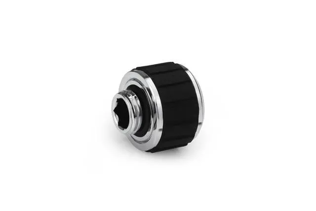 Alt view image 2 of 4 - Alphacool Apex Grip 13mm G1/4 HardTube Fitting - Chrome (14884)
