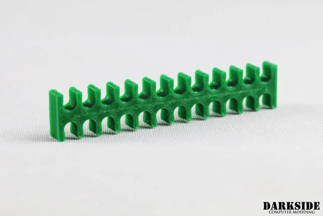 Alt view image 4 of 4 - Darkside 24-Pin Cable Management Holder- Dark Green (3DS-0080)