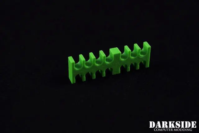 Alt view image 4 of 4 - Darkside 14-Pin Cable Management Holder - Green (3DS-0032)