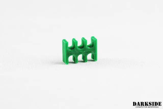 Alt view image 4 of 4 - Darkside 6-Pin Cable Management Holder- Dark Green (3DS-0085)