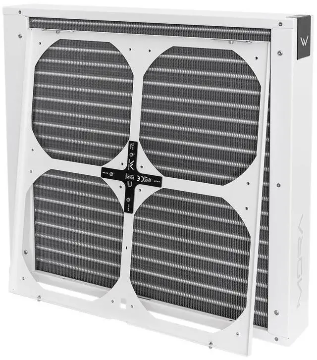 Alt view image 6 of 7 - Watercool MO-RA IV 400 - White (26401)