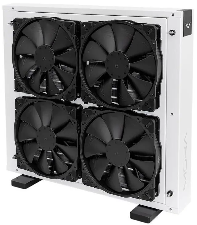 Alt view image 5 of 7 - Watercool MO-RA IV 400 - White (26401)