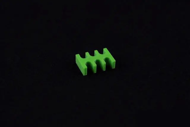 Alt view image 4 of 5 - Darkside 6-Pin Cable Management Holder - Green (3DS-0035)