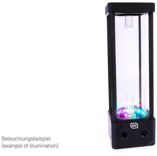 Alt view image 4 of 7 - Alphacool Eisbecher Aurora D5 Acetal/Glas - 250mm incl. Alphacool VPP Apex D5 (13326)
