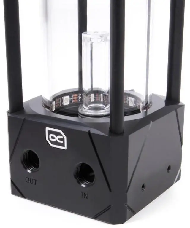 Alt view image 6 of 7 - Alphacool Eisbecher Aurora D5 Acetal/Glas - 250mm incl. Alphacool VPP Apex D5 (13326)