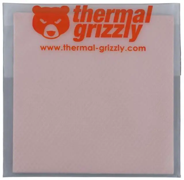 Alt view image 5 of 7 - Thermal Grizzly Minus Pad 8 - 100x 100x 0.5 mm - 2 pcs, Pink (TG-MP8-100-100-05-2R)