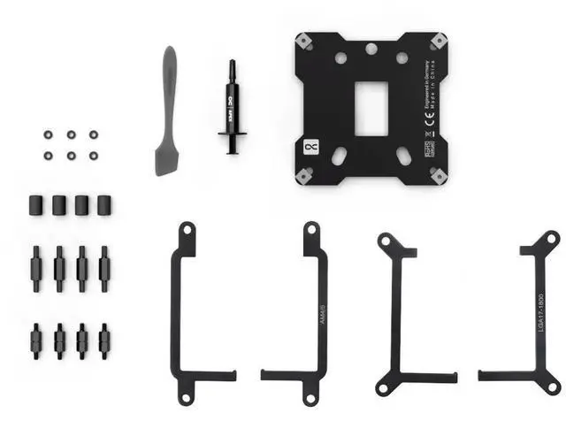 Alt view image 7 of 7 - Alphacool ES 1 1U - Black (13528)