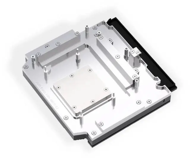 Alt view image 4 of 7 - Alphacool Apex Monoblock for X870 AORUS ELITE WIFI7 AM5 Motherboard (14720)