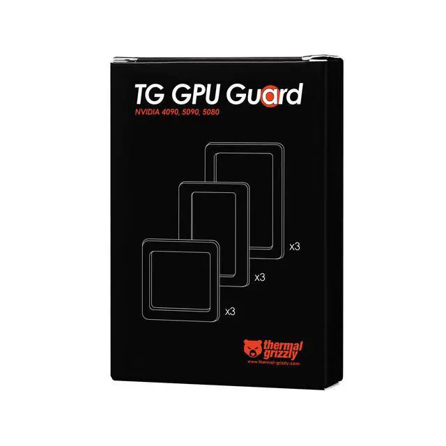 Alt view image 13 of 13 - Thermal Grizzly TG-GG-01 TG GPU Guard Gasket for RTX 4090/5080/5090 Highly Compressible, Protection, 9Piece
