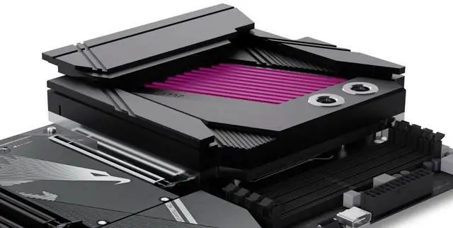 Alt view image 5 of 7 - Alphacool Apex Monoblock for X870 AORUS ELITE WIFI7 AM5 Motherboard (14720)