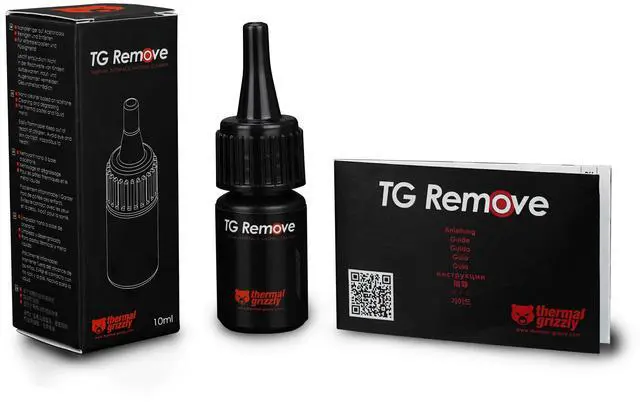 Alt view image 6 of 7 - Thermal Grizzly Remove - 10ml - Clear (TG-AR-100)