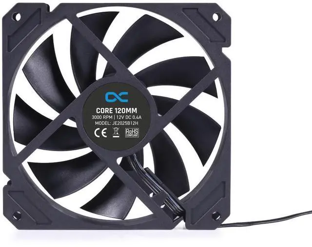 Alt view image 2 of 7 - Alphacool Core 120mm Fan PWM 3000rpm - 120x120x25mm (24844)