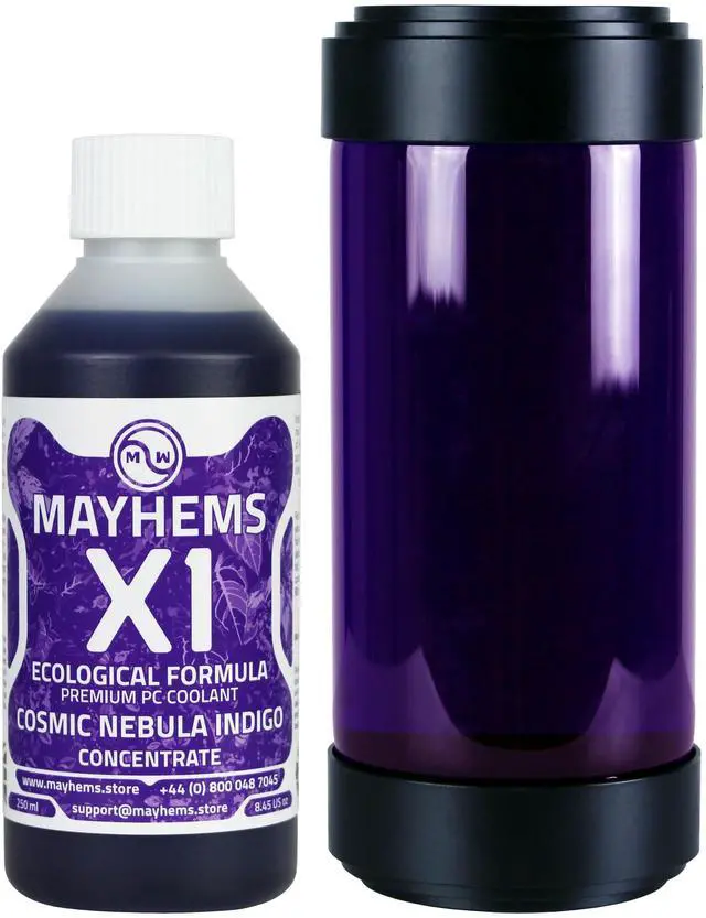 Alt view image 5 of 9 - Mayhems X1 Eco PC Coolant Concentrate, 250mL, UV Purple