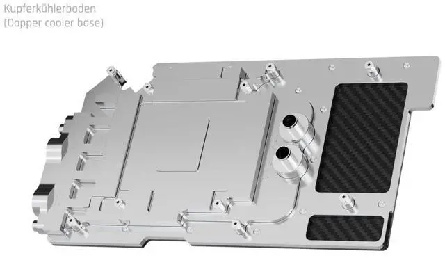 Alt view image 3 of 7 - Alphacool ES RTX 6000 Pro WS/RTX 5090 Founders Edition with Backplate (5100182)