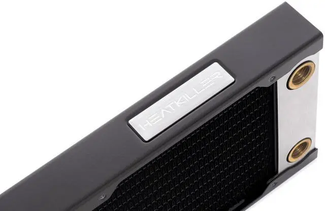 Alt view image 3 of 7 - Watercool HEATKILLER RAD 480-S Black (24103)