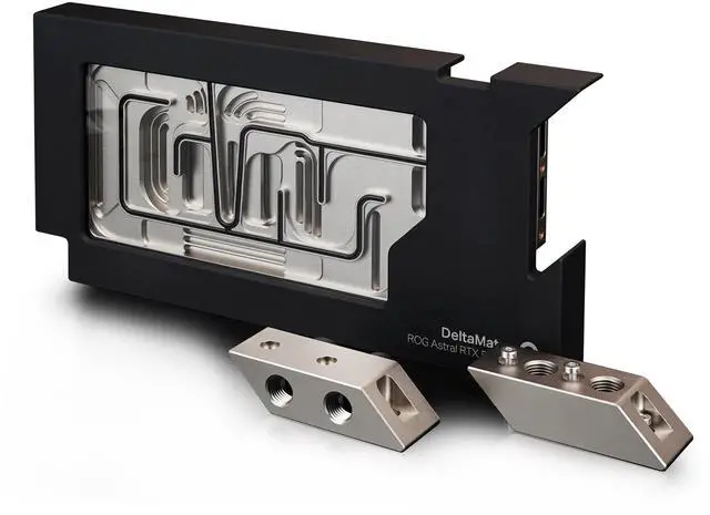 Alt view image 6 of 7 - Thermal Grizzly DeltaMate GPU Block Terminal, Brass, Silver (TG-DM-ACC-001)