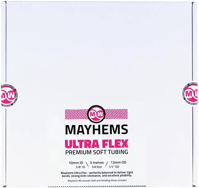 Alt view image 4 of 7 - Mayhems Soft Tubing - Ultra Flex PVC - 13/10mm - 3m Retail Box, Clear (MSTUF10133M)