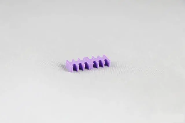 Alt view image 4 of 5 - Darkside 12-Pin Cable Management Holder - Purple (3DS-0077)