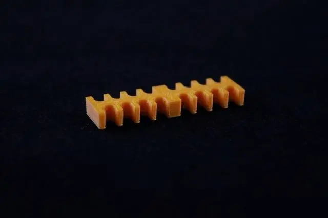 Alt view image 3 of 4 - Darkside 16-Pin Cable Management Holder - Orange, PETG (3DS-0068)