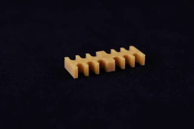 Alt view image 6 of 6 - Darkside 12-Pin Cable Management Holder - Gold, PETG (3DS-0017)