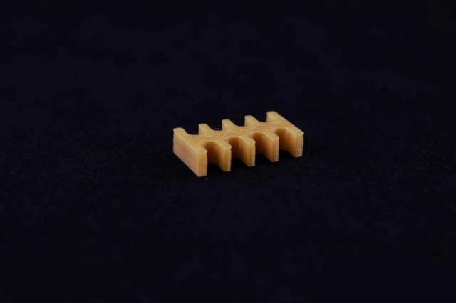 Alt view image 3 of 4 - Darkside 8-Pin Cable Management Holder - Gold, PETG (3DS-0018)