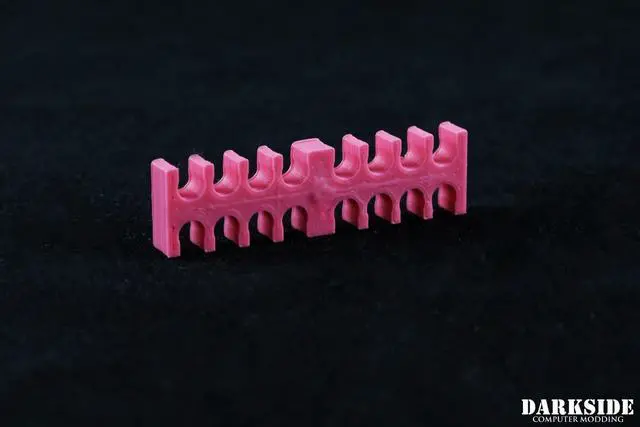 Alt view image 6 of 7 - Darkside 16-Pin Cable Management Holder - Pink (3DS-0098)