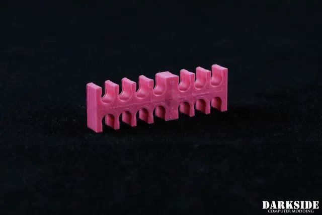 Alt view image 5 of 6 - Darkside 14-Pin Cable Management Holder - Pink (3DS-0097)