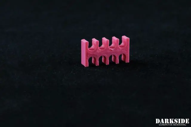 Alt view image 5 of 6 - Darkside 8-Pin Cable Management Holder - Pink (3DS-0095)