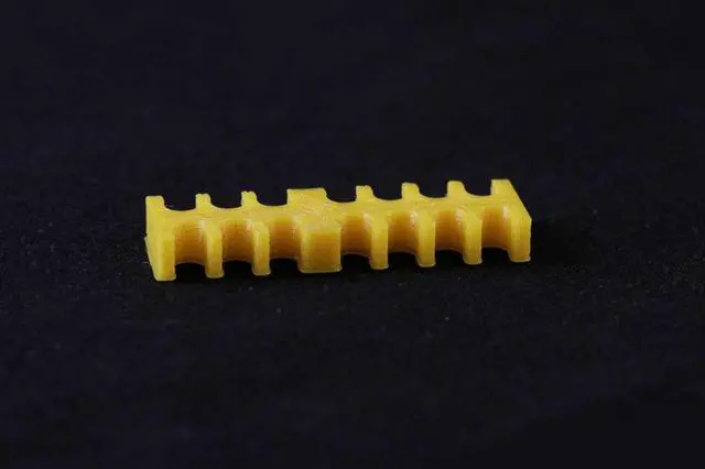 Alt view image 4 of 6 - Darkside 14-Pin Cable Management Holder - Yellow (3DS-0111)