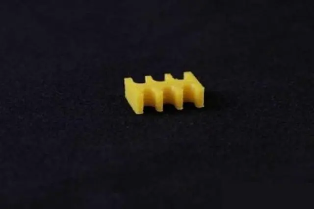 Alt view image 3 of 5 - Darkside 6-Pin Cable Management Holder - Yellow (3DS-0108)