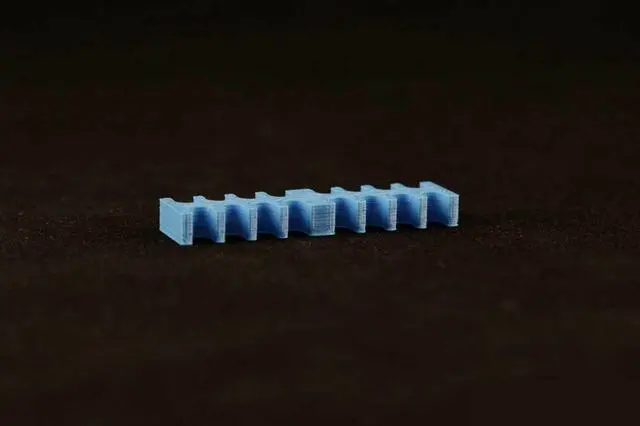 Alt view image 7 of 7 - Darkside 16-Pin Cable Management Holder - Aqua Blue, PETG (3DS-0105)