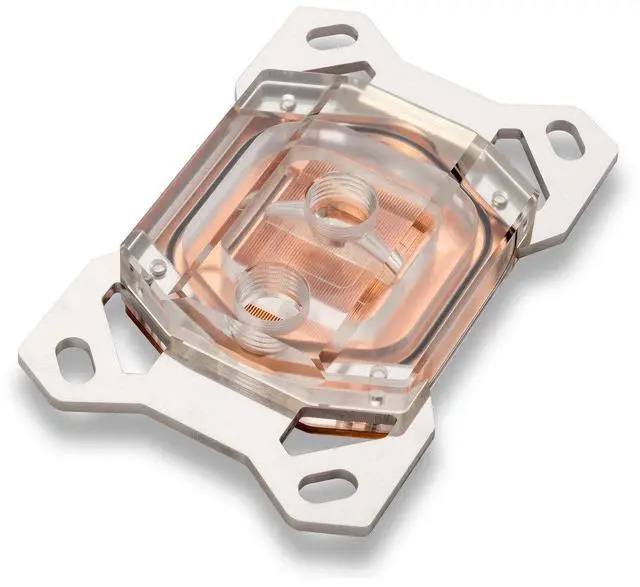 Alt view image 11 of 13 - Watercool HEATKILLER IV BASIC CPU Water Block (AMD, AM4 ready), Acryl Clean