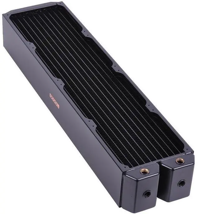 Alt view image 11 of 12 - Alphacool NexXxos Monsta Radiator 560, 140mm x 4, Quad Fan, Black