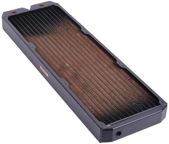 Alt view image 12 of 12 - Alphacool NexXxos XT45 Full Copper Radiator 540, 180mm x 3, Triple Fan