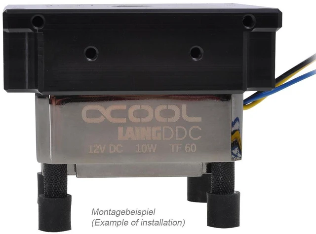Alt view image 15 of 15 - Alphacool Laing DDC Metal Bottom, Black Nickel