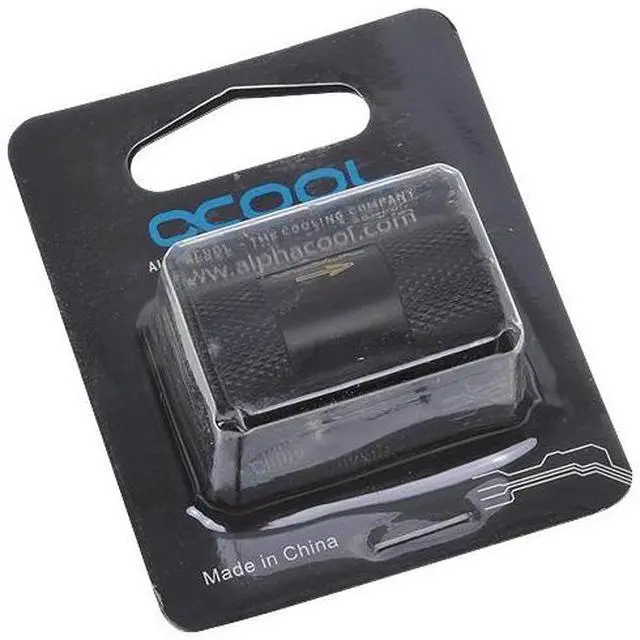 Alt view image 8 of 8 - Alphacool Check Valve, Deep Black