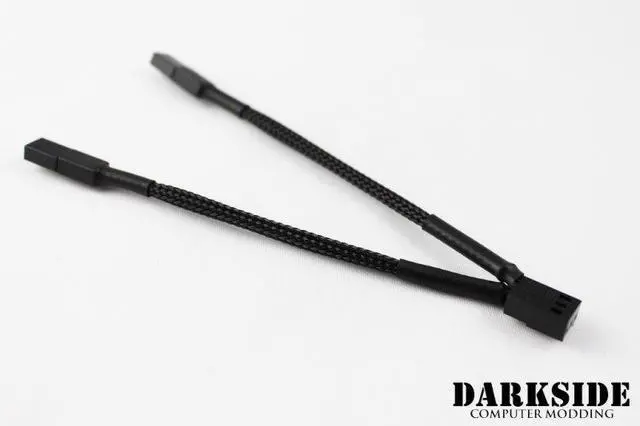Alt view image 5 of 6 - DarkSide CONNECT Y-Cable | 4" | 3-Pin - Type 2s (DS-0323)