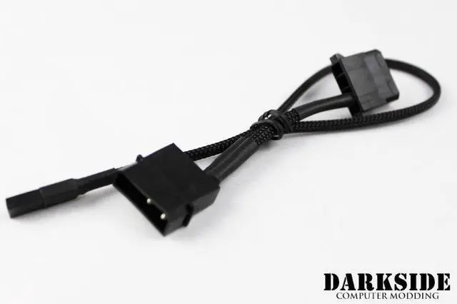 Alt view image 6 of 6 - DarkSide CONNECT Pass-Through Cable | 12" | 4-Pin Molex - Type 7 (DS-0374)